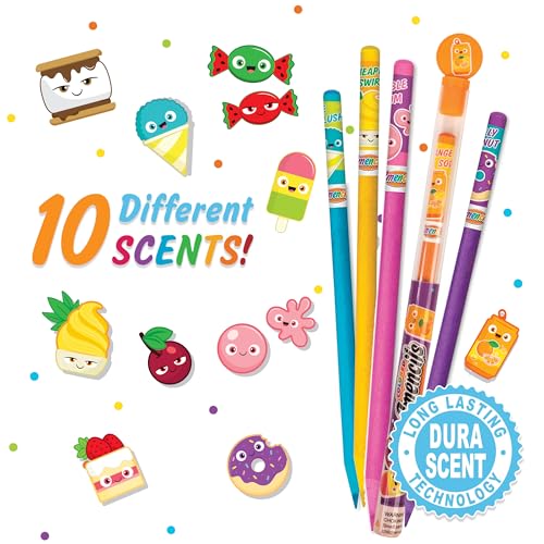 Scentco Colored Smencils – 10 Scented Colored Pencils for Kids - image 2