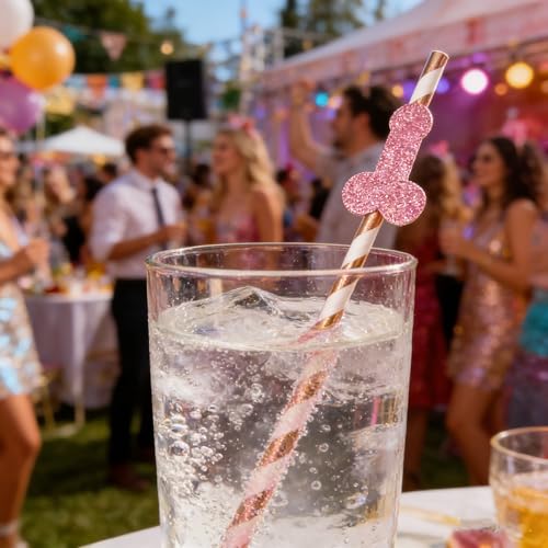 Pitillos de papel para fiesta despedida de soltera 15 pcs miniatura 3