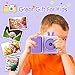 Kids Instant Print Camera,1080P Videos Digital Camera for Kids, Toddler Camera for Christmas Birthday Toy Gifts for Girls/Boys Age 3-12, Portable Kids Camera for 3 4 5 6 7 8 9 10 with SD Card (Purple)