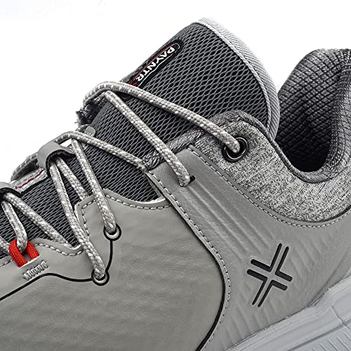 X 001 40001-200 Gray/White Men Spikeless Golf Shoes4