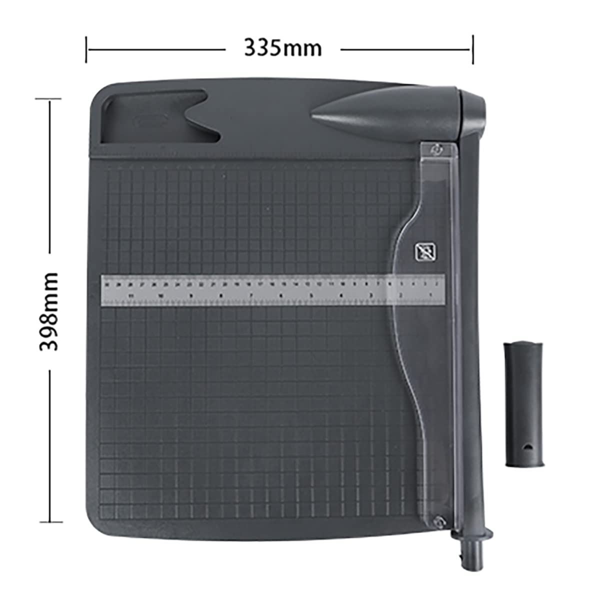 Guillotina de Papel A4 Con Almacenamiento De Cajones, Longitud De Corte De 12 '' Capacidad De 16 Hojas, Cortador de Papel Para Consumo De Oficina/Escuela/Hogar,B