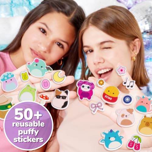 Image of Horizon Group USA Puffy Sticker Playset for Kids, Squishmallows