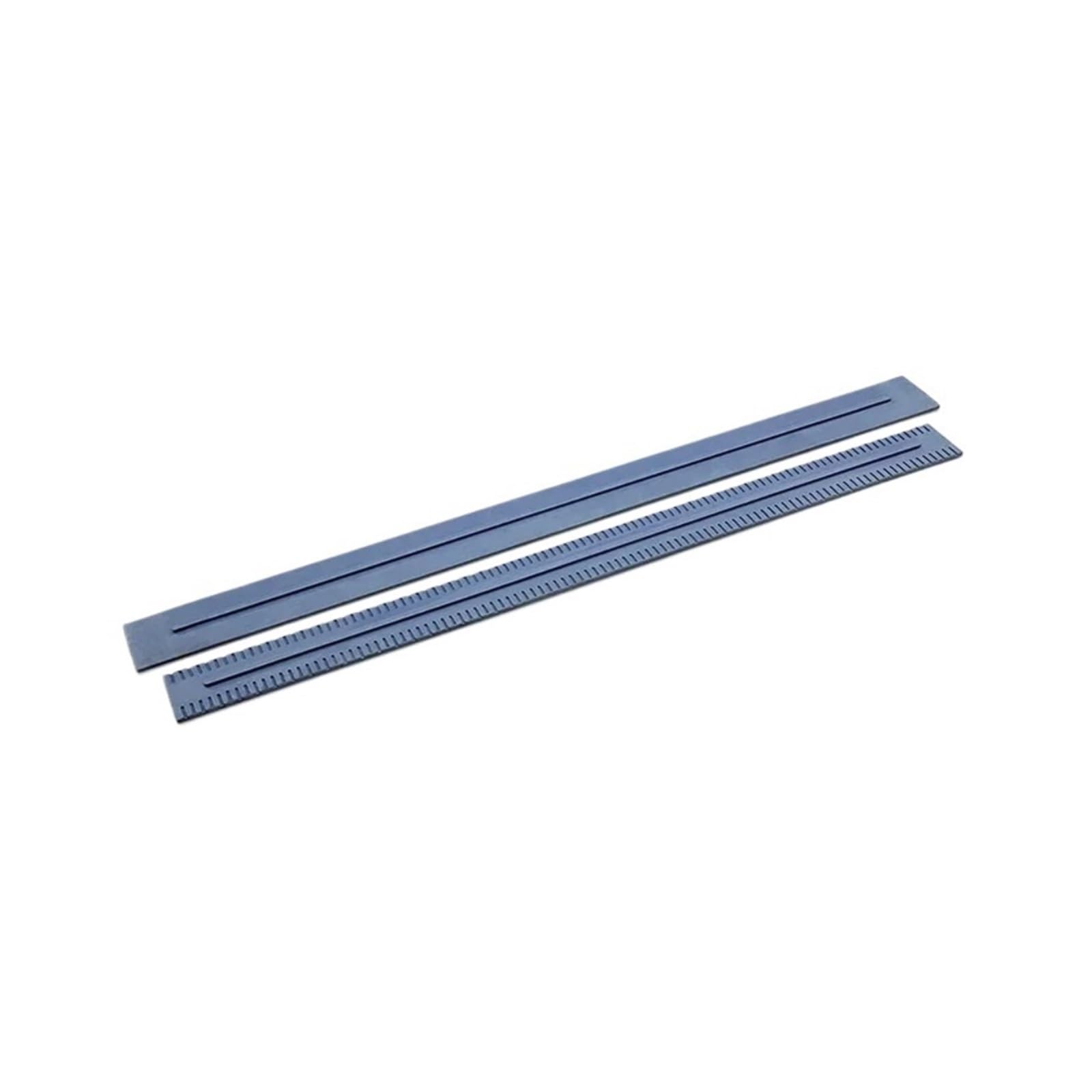 Floor Rubber Squeegee Blade Floor Scrubber Parts Edge Water Retaining Strip, Compatible For Karcher， BD50/50 BD50/70(Blue2PCS)