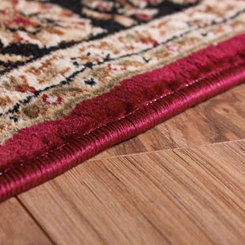 Well Woven Barclay Medallion Kashan Red Traditional Area Rug 2'7'' X 9'6'' Runner #TOP5