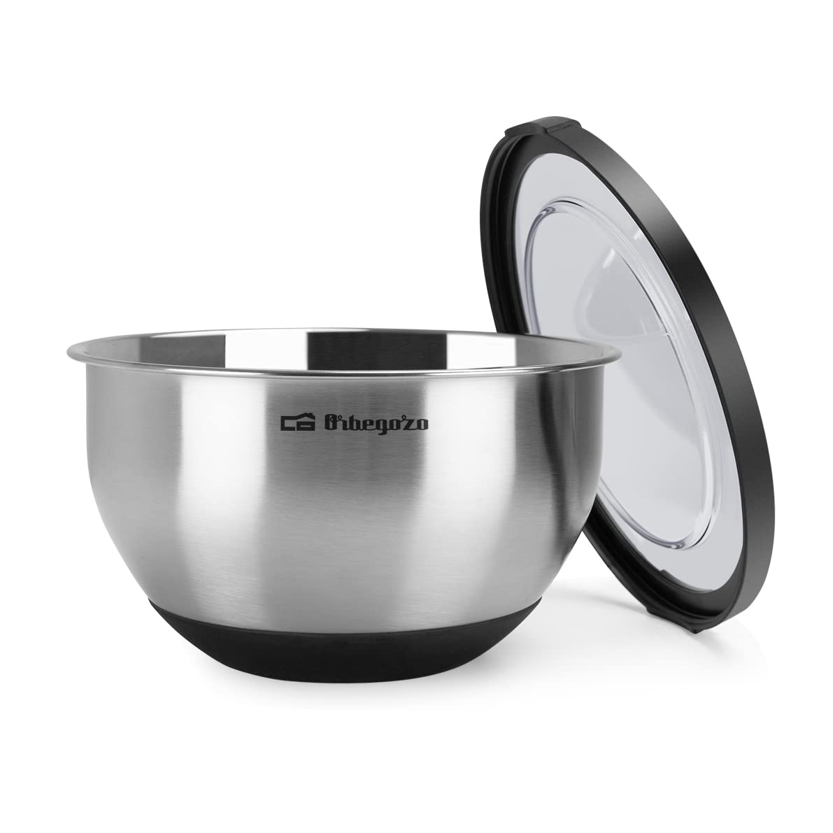 Orbegozo BOA 3000 Bol Inox 3 Litres Avec Couvercle Et Base Antidérapante