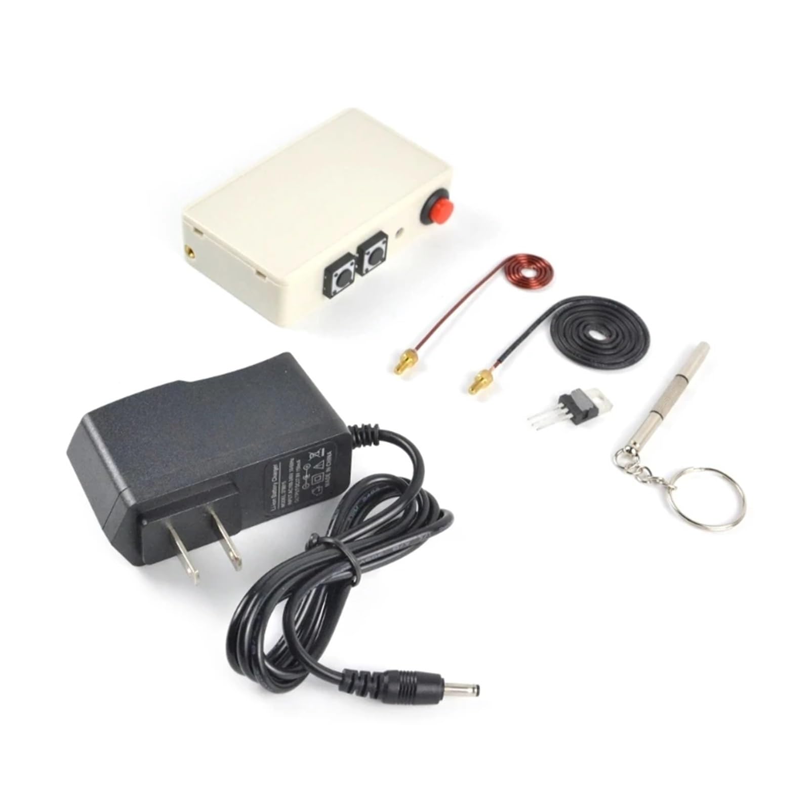 Detector de bombillas 150 MH/z, generador pulsos electromagnéticos alta potencia, EMP ajustable frecuencia(Black)