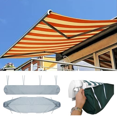 Protector impermeable para toldo retráctil de 11.48 pies contra polvo 4
