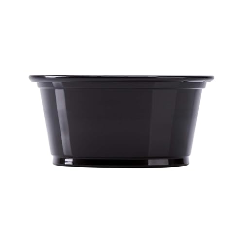 Miniatura 2 de Karat FP-P200-PPB 2 oz. PP Portion Cups - Negro (caja de 2500)