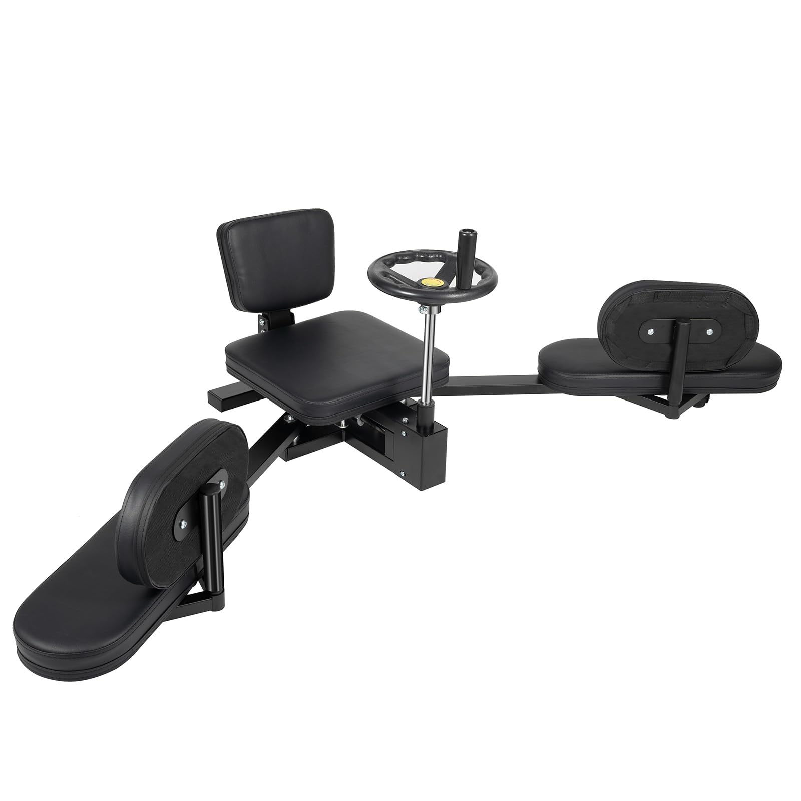 FURNITLEG 220LBS Leg Stretcher Machine, 180 Degree Adjustable Horizontal Cross-Shaped Horse Stretching Trainer, Dance and Gymnastics Training Device for Home Gym Yoga, Ballet