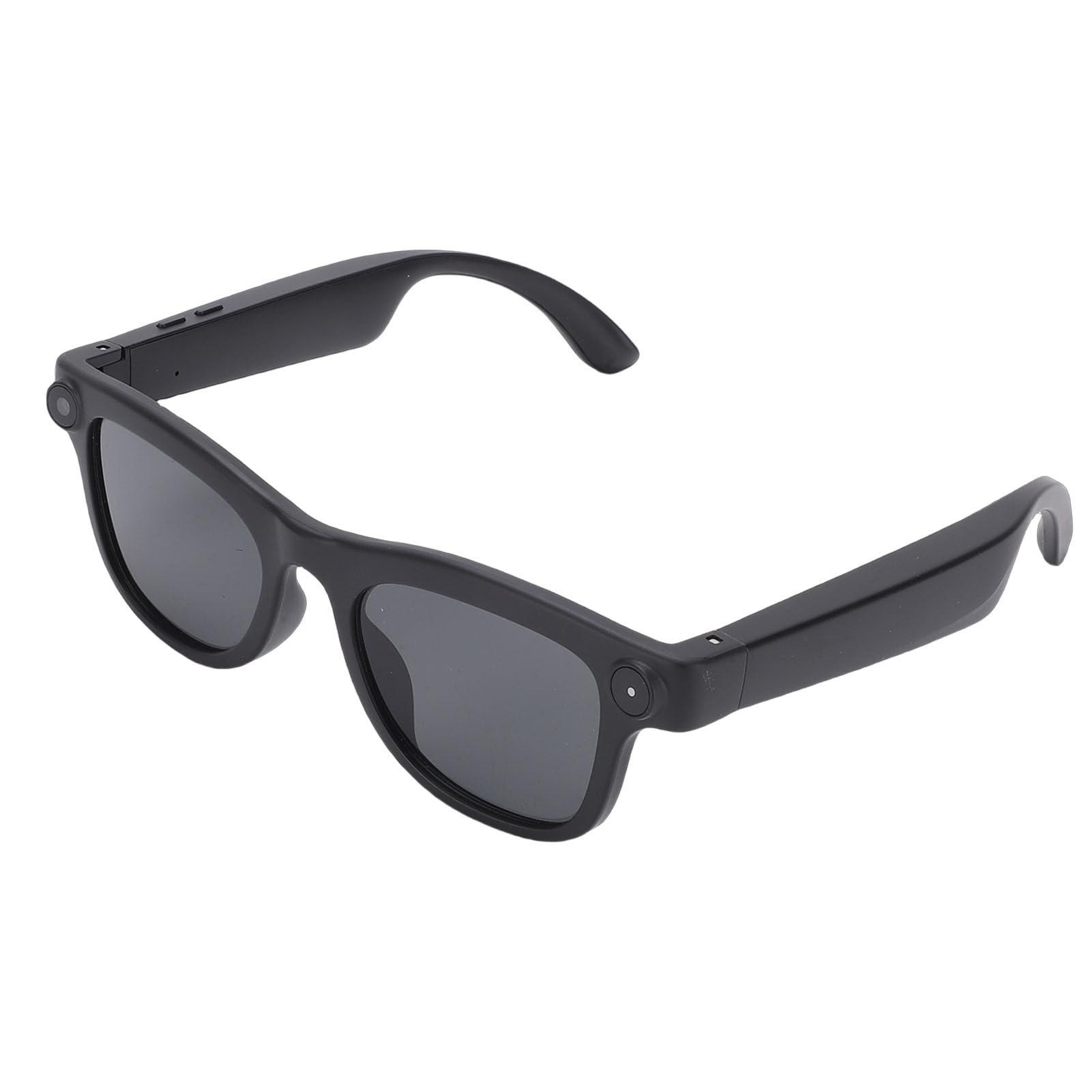 Lunettes Intelligentes AI, Caméra 16MP, Enregistrement Vidéo HD 1080P Bluetooth avec Traduction en Temps Réel pour 26 Langues, Commande Vocale, Lecture de Musique
