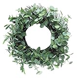 Admired By Nature 24' Artificial Season Wreath, Green Olive