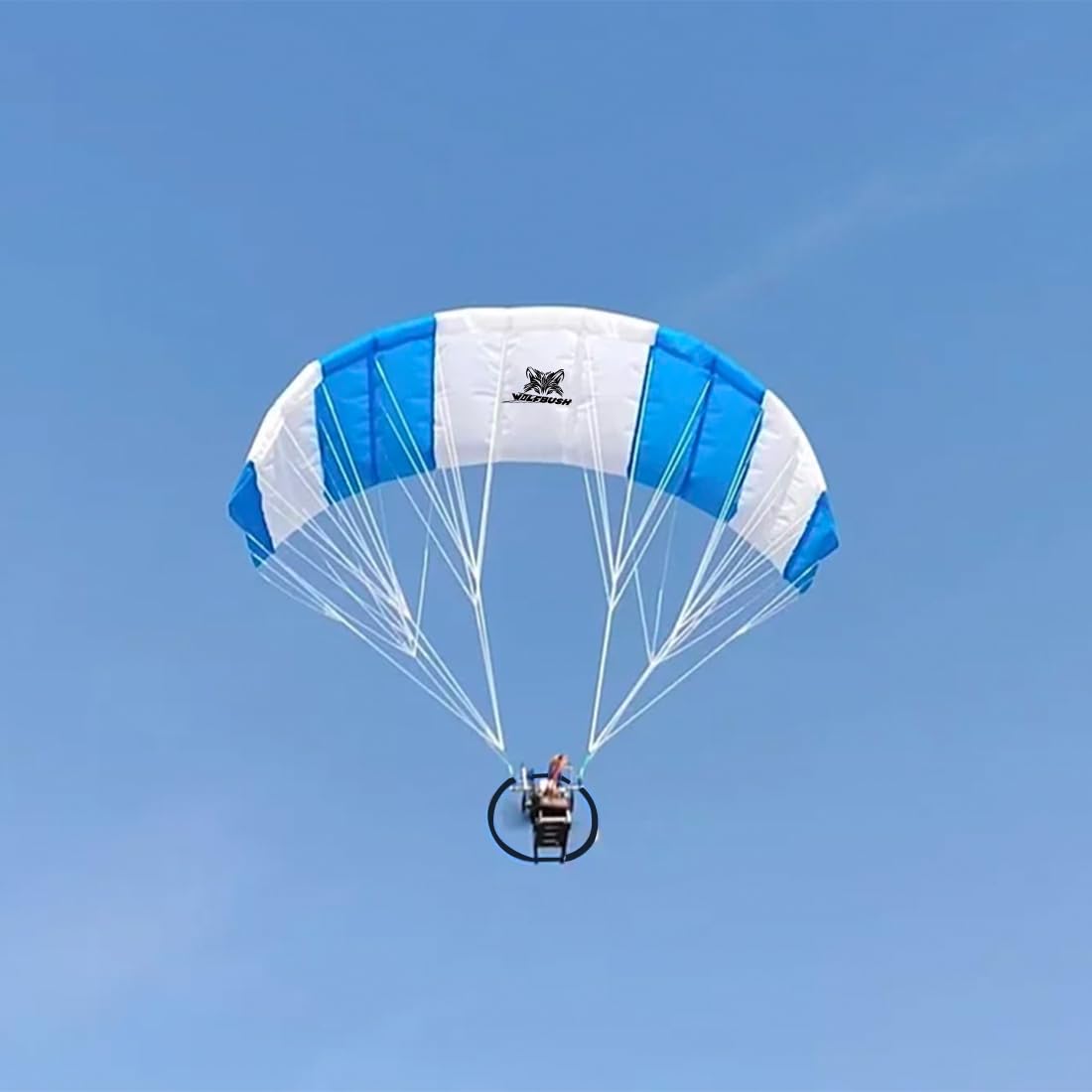 2.4G 128cm Spannweite RC Paraglider, Elektrische Stunt Mini Paraglider Modell Stuntflug In Großer Höhe RC Flugzeugmodell, Urlaubs- Und Geburtstagsgeschenk (RTF Version)