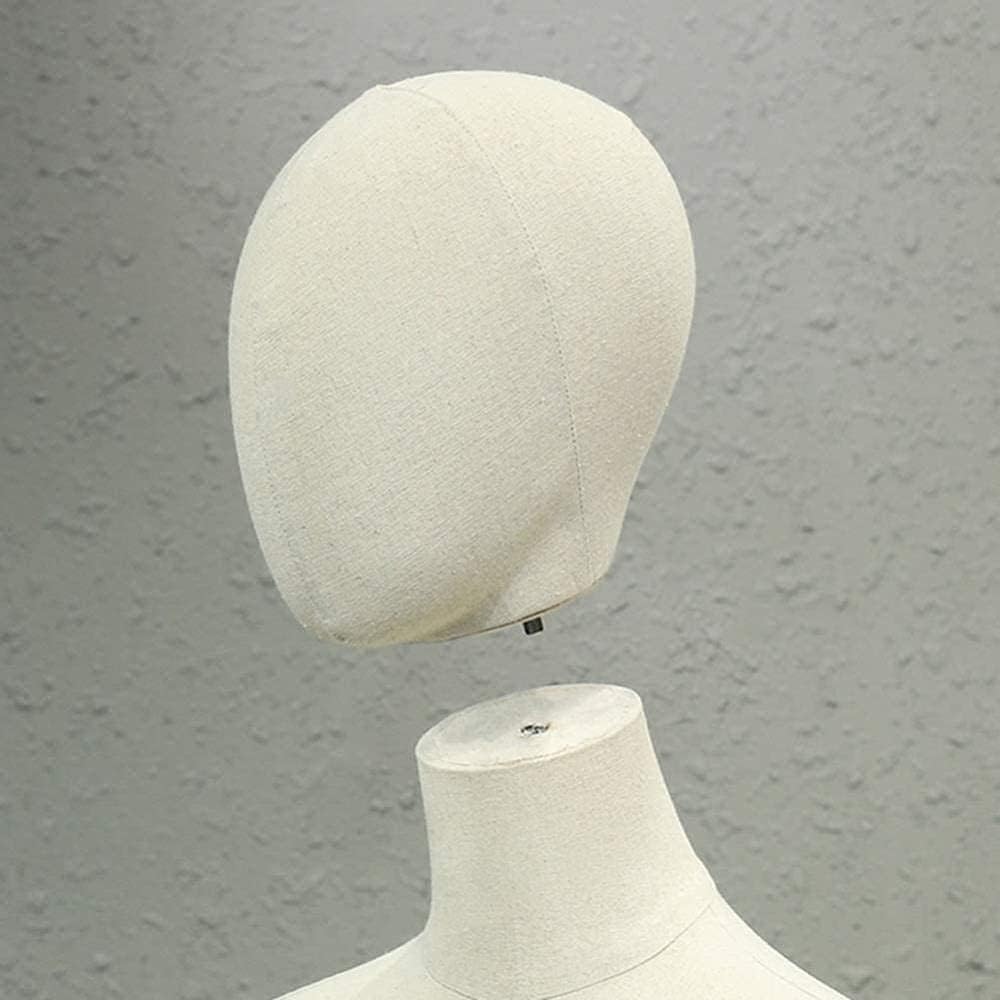 Maniquí de Sastre, Cuerpo Femenino, Vestido, Cabeza, exhibición de Ropa y Joyas, Modelo Profesional