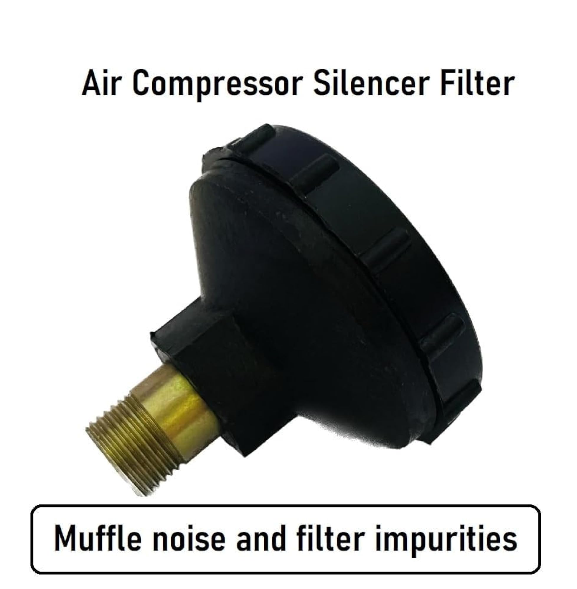 1/2 Air Compressor Silencer Filter, 1/2 Thread