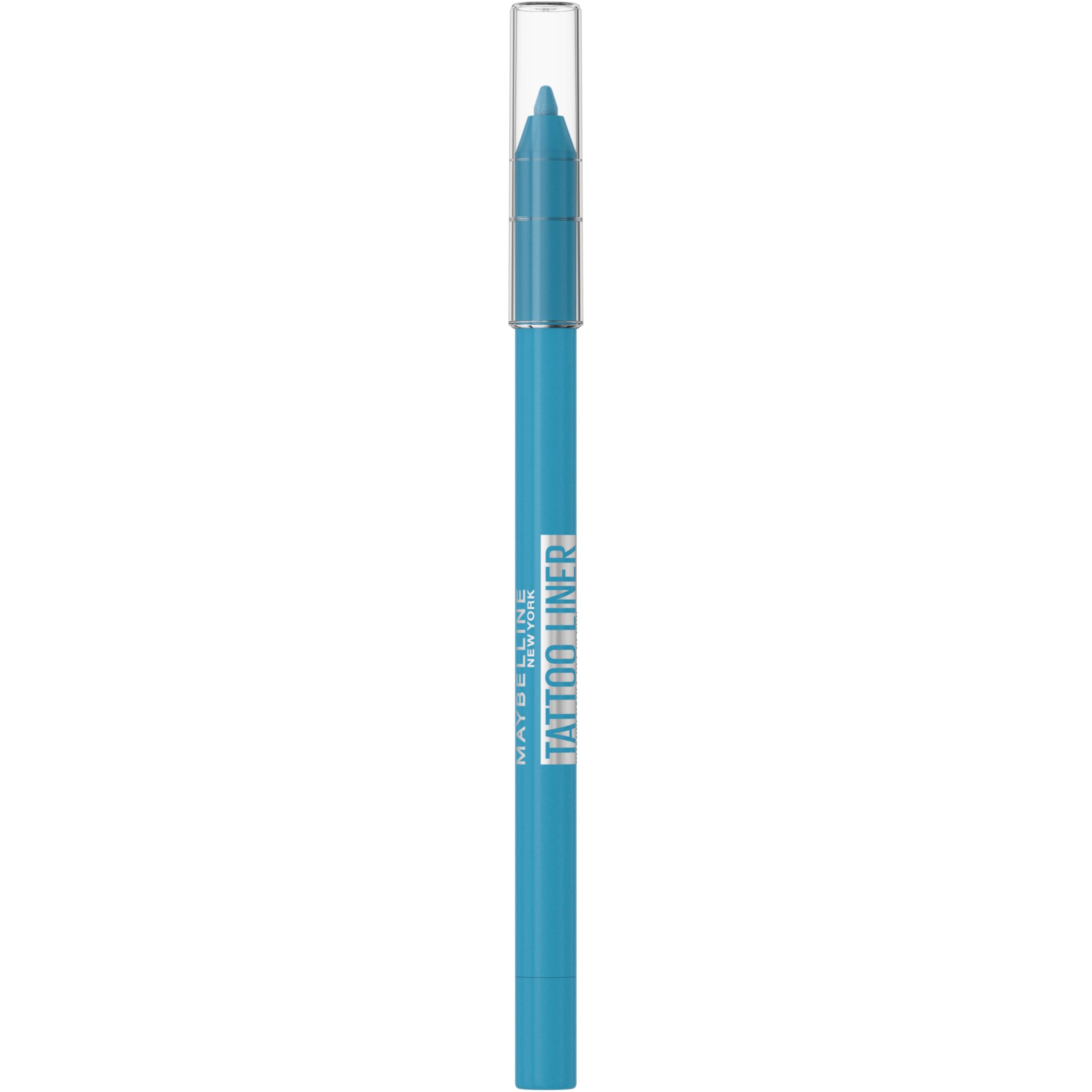 Maybelline Gell Pencil Liner, Tattoo Eye Liner Quick Drying Eyeliner, Waterproof & Smudge-Proof – Semi-Permanent Tattoo, Long-Lasting Sharpenable with Built-in Sharpener, Shade: Arctic Skies