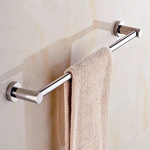 Tige simple extensible 80 cm porte-serviettes de toilettes facile à installer