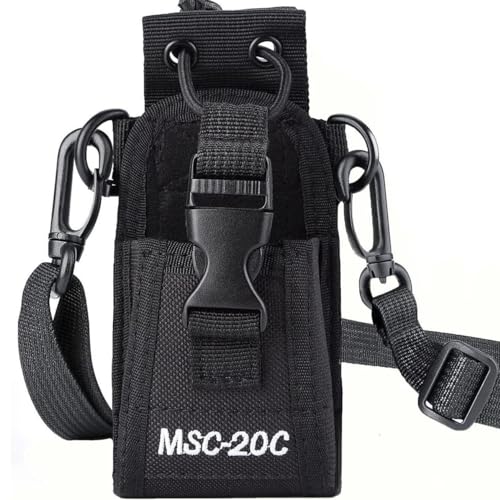 Kit 2 Custodie Per Walkie-Talkie LAISHUNHE In Nylon, Universali Con Cinturino E Fibbia, Per Kenwood Baofeng Motorola E Altri