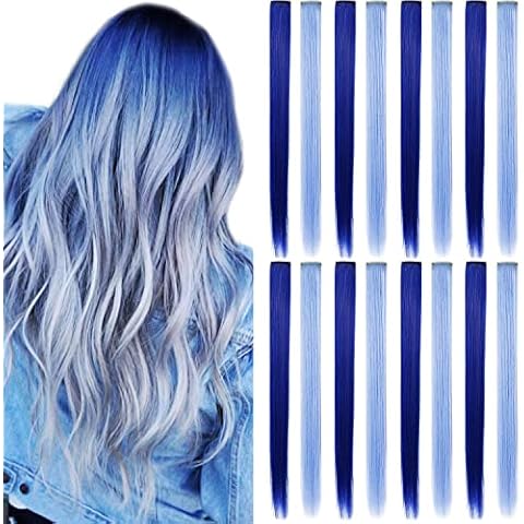 MQY COLOR 16 PCS Clip-in Hair Extensions Cover
