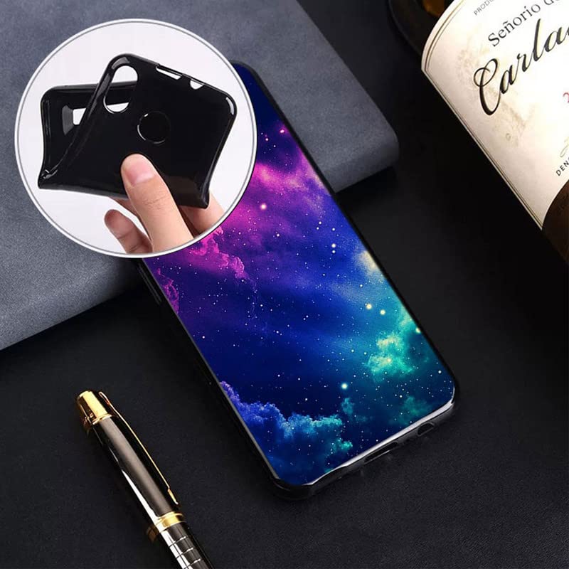YZKJSZ Cover per Oukitel C31 PRO,Nero Morbido Silicone Antiurto Bumper Custodia Protettivo TPU Gel Sottile Case Custodie per Oukitel C31 PRO (6.52) - KE57