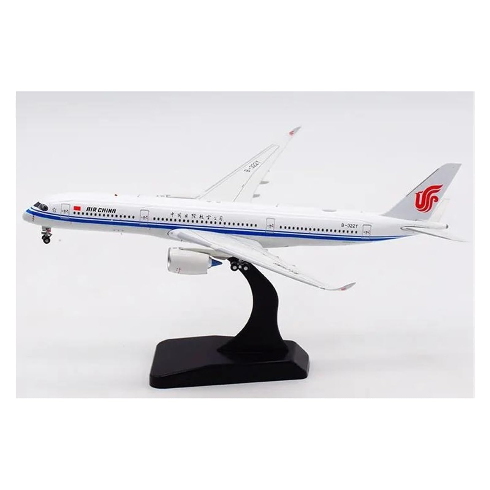 Modelo de avión Air China A350-900 miniatura diecast 1:400 de metal B-322Y