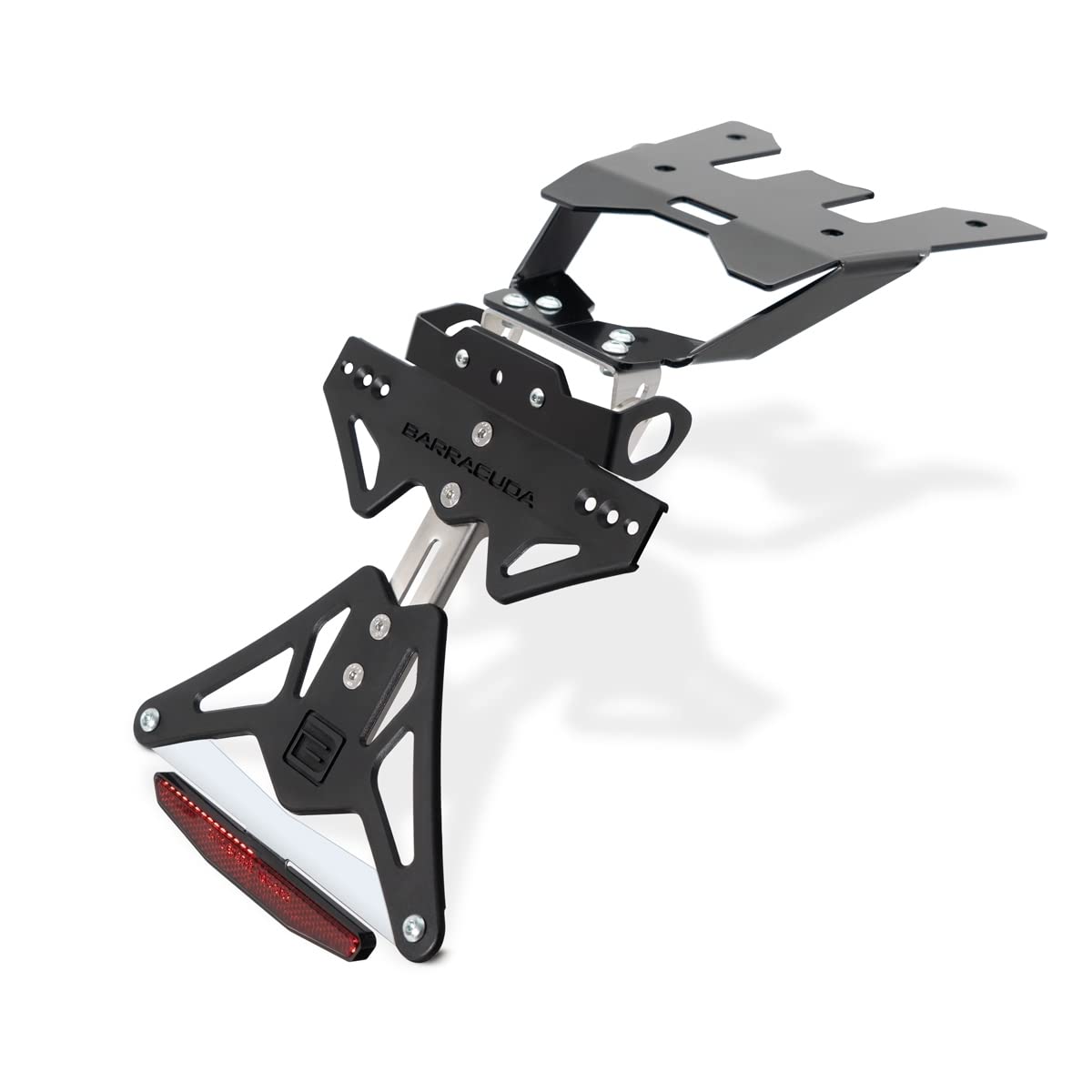 Porta targa Barracuda compatibile con Honda CRF1100L Africa Twin 2020-2024 specifico per indicatori di direzione originali