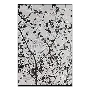 SIGNWIN Framed Canvas Wall Art Black Tree Branch...