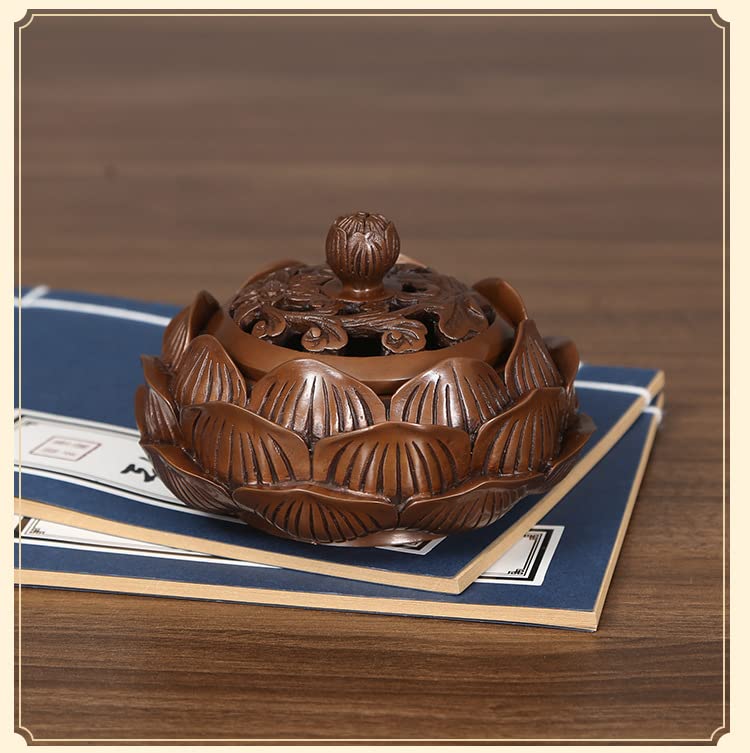 Amazon｜MOZART 銅蓮香炉 香炉置物 工芸品 お香 仏具 No.8 中国