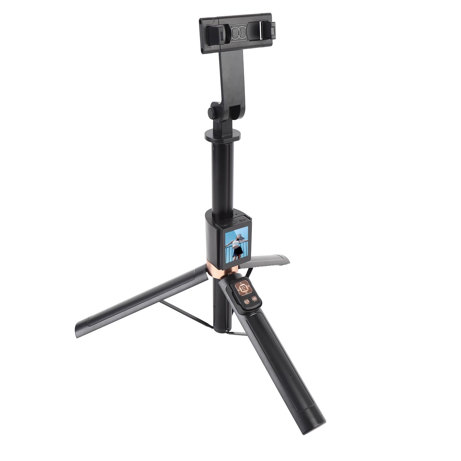 Sxhlseller Selfie Stick per Telefono con Schermo da 2 Pollici e Telecomando