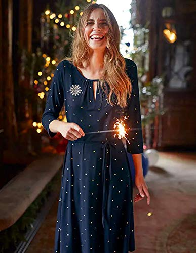 Christmas Snowflake Brooches for Women Xmas Crystal Brooch Pins Set for Girls Men Christmas Jewelry Gift for Family2