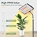 LBW Stand Grow Lights for Indoor Plants, Full Spectrum 144 LEDs Plant Grow Light, Upgraded Floor Grow Lamp with Adjustable Tripod Stand 21-68in, On/Off Switch,Ideal for Tall Large Houseplant Growing