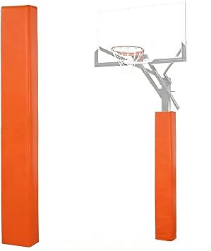 HJXGQJM Basketball Hoop Post Padding for Player Protection,Padded Pole Covers Impact Resistant for Amusement Parks Basement, Basketball Goal Pole Padding Wrap Around Square Column Pad