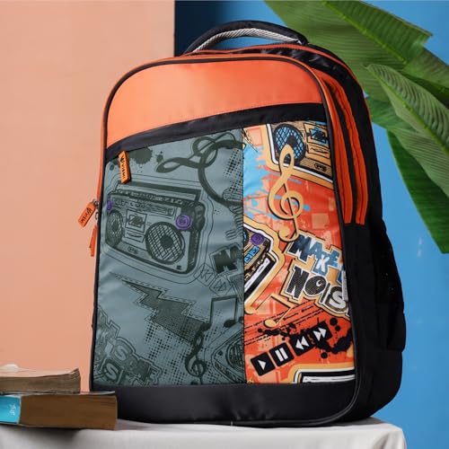 Image of VISMIINTREND School Bags for Girls & Boys 11-12, 13-14 Years, 12+ Years Old, Water Resistant, Laptop Casual Travel College School Backpack for Boys /Girls | Birthday /Rakhi Gifts