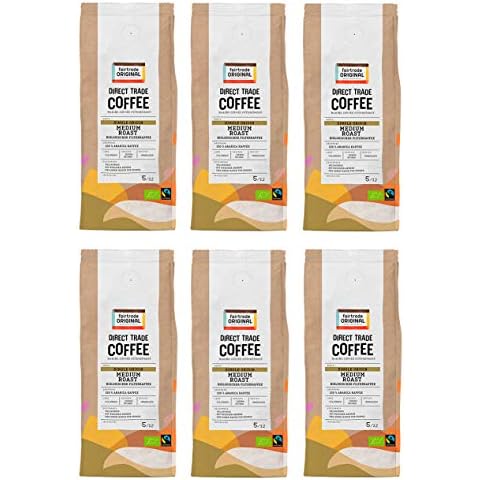 Bio Filterkaffee | Direct Trade Coffee | von Fairtrade Original | Filterkaffee gemahlen | Bio und fair trade zertifiziertes Kaffeepulver | Medium Roast Kaffee aus Kolumbien Cover