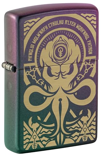 Zippo Evil Design Iridescent Pocket Lighter