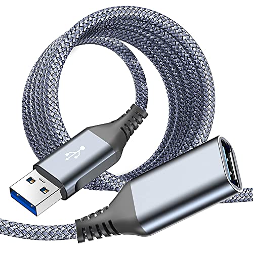 USB 3.0 Switch-Kabel 1 M Mit Ein/Aus-Schalter - 90° Winkel, Bis 5 Gbit/s, Für Maus, Tastatur, Ladegeräte