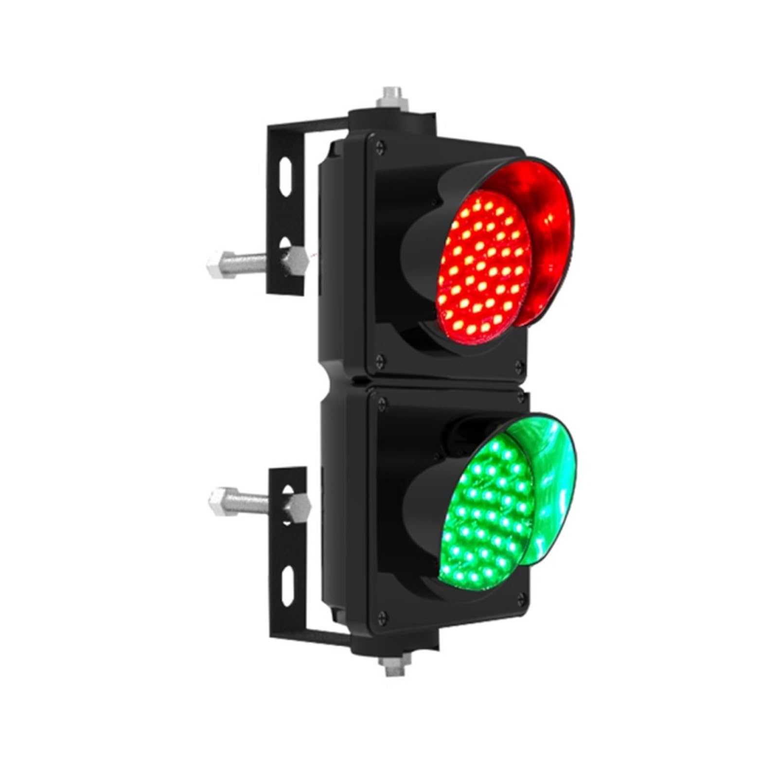 Semáforo LED de 100 mm con señal roja y verde de 220V IP53 para muelles
