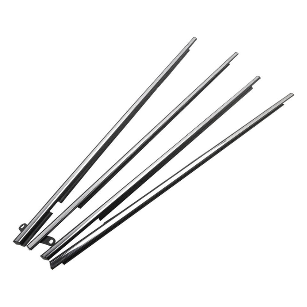 4pcs Outside Window Moulding Weatherstrip Seal Compatible with Venza 2009-2016