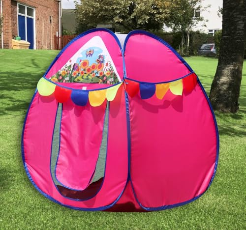 Image of Homecute Igloo Type Foldable Popup Small Size Kid's Toys Play Tent House for Indoor & Outdoor, Suitable for 1 Year to 6 Years (Small Size Pink)