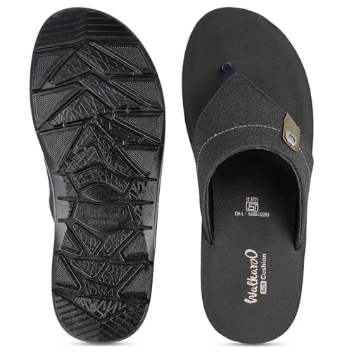 Image of WALKAROO CARE PLUS Men's Sandals with Cushioned Insole, Lightweight & Comfortable Footwear - WGR50026