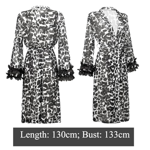 Robe de plage légère léopard pour sublimer vos maillots de bain