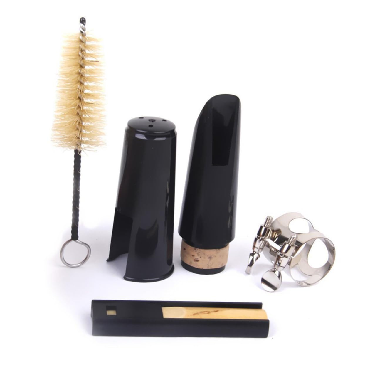 ULDIGI Clarinet Cleaning Kit Clarinet Brush Set Plastic Metal 75 * 12mm Guard Brush