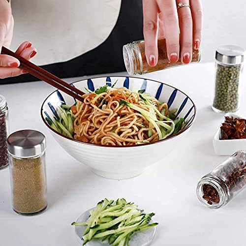 Miorkly 6 Spice Jars with Shaker Lids Spice Jars with Lids-Round Glass Spice Jars 100ml-Spice Containers Spice Bottles-Cooking Empty Spice Jars Set with Outlet Screens