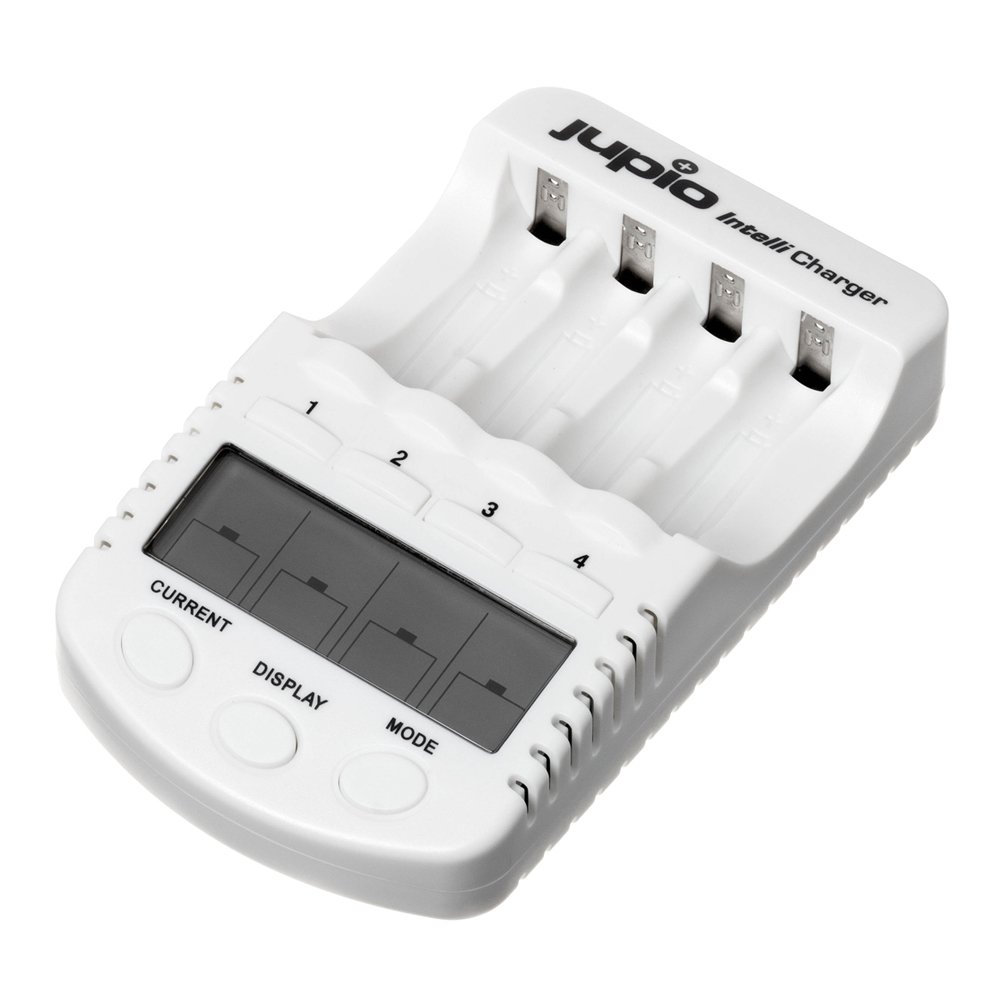 Jupio JBC0051 - Cargador NI-MH inteligente, 2 horas