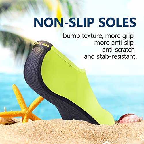 Image of JACKSHIBO Water Shoes for Women Men Quick-Dry Swim Shoes Beach Water Socks