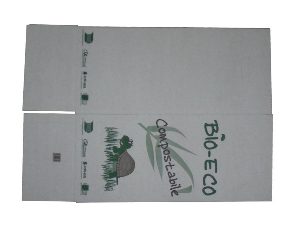 5 unidades de cartón para residuos orgánicos, 35 x 35 cm, 70 cm de altura, recipiente para reciclaje diferenciado, basura y basura