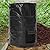Large Compost Bin Bags,Garden Compost Bin Bags 80 Gallon(300L) Outdoor Collapsible Garden Yard Garbage Cans Fallen Leaf Bag (Black 1pc)