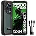 Produktbild DOOGEE Fire 6 Power Outdoor Handy 20GB + 256GB/2TB, 15500mAh(33W) Outdoor Smartphone, 120LM Taschenlampe, 6,56 Zoll HD+ Outdoor Handy Ohne Vertrag Android 14, 50MP Kameran, Dual 4G SIM/NFC/GMS/Face ID