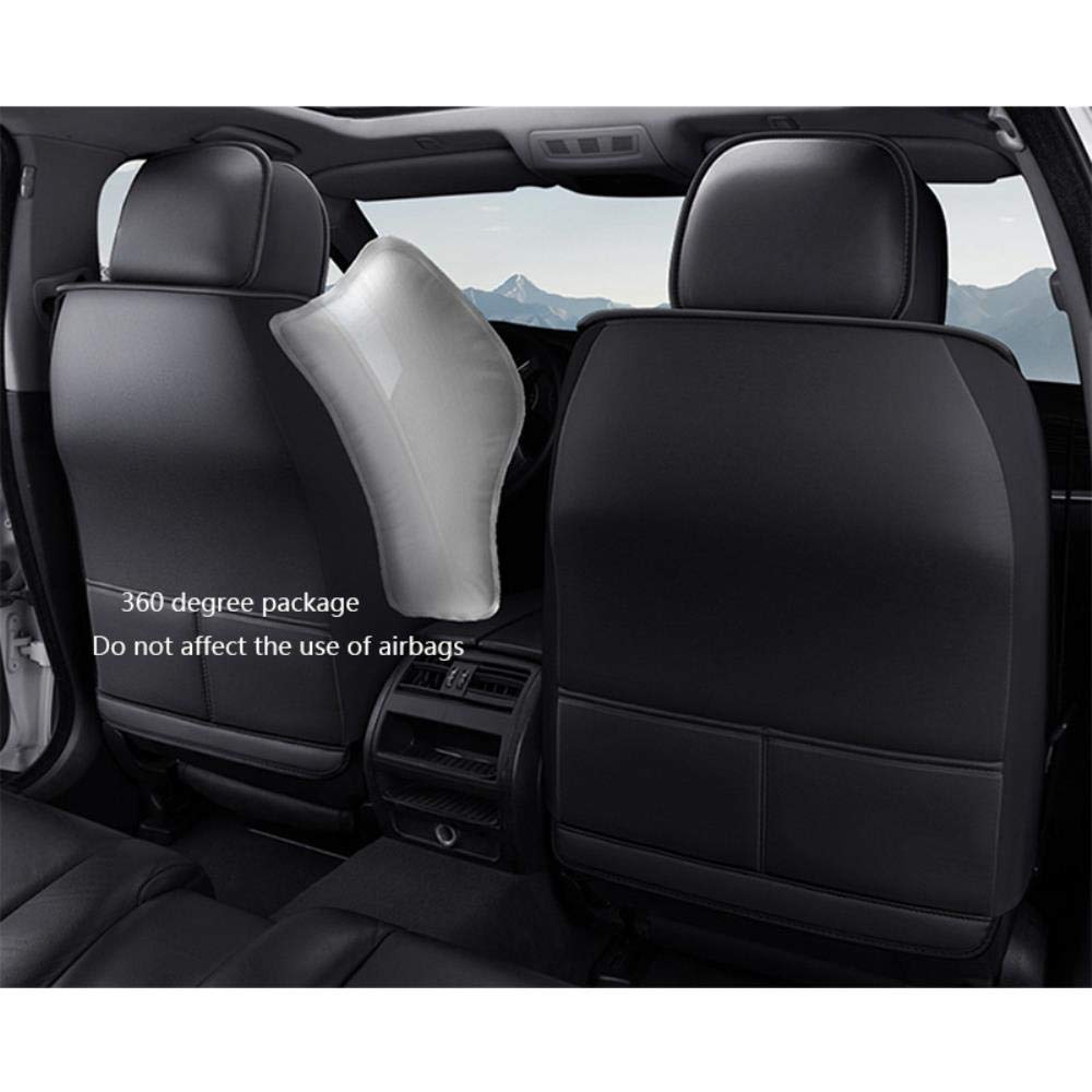 Coussins Siège Auto Cuir Pour Lexus ES 2018-2024 (essence) – Antidérapants, Avec Poche Rangement, Couleur Beige
