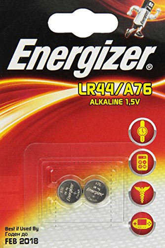 Energizer 2 Pilas de botón alcalinas LR44 de 1,5 V