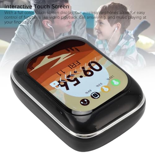 Fockety Earbuds with Touch Control Screen, Noise Reduction Bluetooth Wireless Earbuds In Ear Noise Cancelling Earbuds, USB Charging Long Lasting Wireless Headset for Tablet Laptop Fockety Earbuds with Touch Control Screen, Noise Reduction Bluetooth Wireless Earbuds In Ear Noise Cancelling Earbuds, USB Charging Long Lasting Wireless Headset for Tablet Laptop